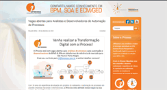 Desktop Screenshot of blog.iprocess.com.br