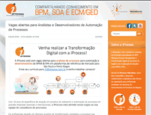 Tablet Screenshot of blog.iprocess.com.br